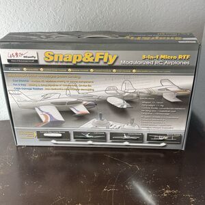 Snap&Fly 3-In-1 Micro RC Airplane Kit With 3 Planes 13-15” Wingspans Tested
